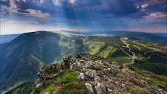 Nature Mountains clouds