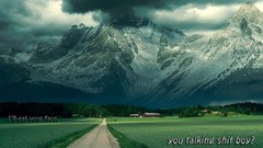 Nature Mountains clouds Quotes