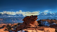 Nature Mountains clouds rocks skyscapes
