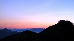 Nature Mountains evening Taiwan skies skylines