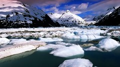 Nature Mountains Greenland