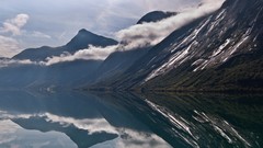 Nature Mountains lakes reflections