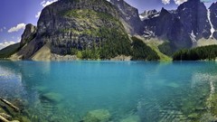 Nature Mountains moraine lake banff