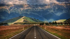 Nature Mountains roads