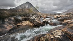 Nature Mountains rocks streams