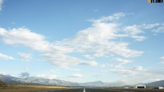 Nature Mountains runway skies