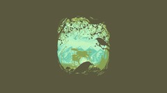 Nature Music simple Birds abstract notes Drums solid singing 