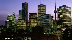 Nature night Toronto falls