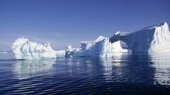 Nature ocean ice glacier