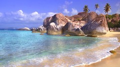 Nature ocean Islands tropical