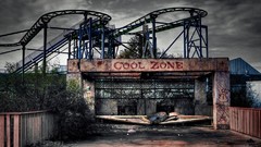 Nature old buildings left