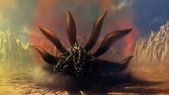 Nature orange Anime skies naruto shippuden standing demons 