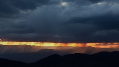 Nature orange Linux Operating Systems chrome skies