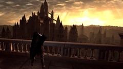 Nature panorama city skyline multiscreen