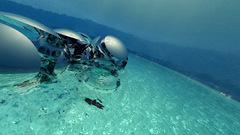 Nature paradise water shapes