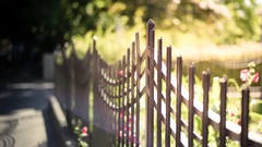 Nature Parks fences paths depth of field