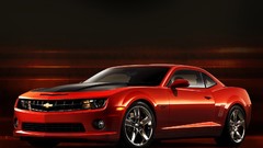 Nature red chevrolet camaro red cars