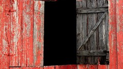 Nature red window Wood