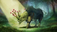Nature rhinoceros fantasy art