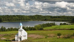 Nature Russia Monastery region