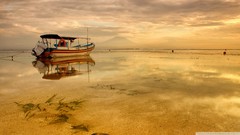 Nature silence Boats morning