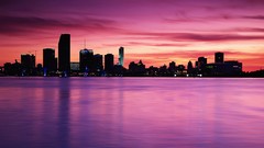 Nature silhouettes reflections cityscapes