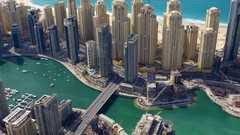 Nature Skyscrapers dubai marina cityscapes united arab emirates 