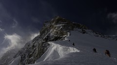 Nature snow Mountains climbing