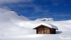Nature snow winter House