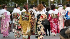 Nature snow winter Japan Garden