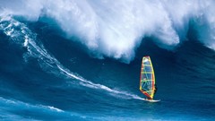 Nature Sports surfing waves