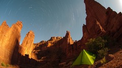 Nature Stars outdoors skies tents deserts time lapse