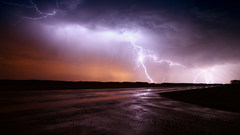 Nature storm outdoors Lightning