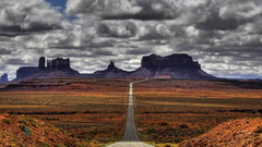 Nature streets deserts roads