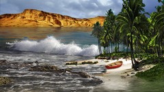 Nature summer Beaches