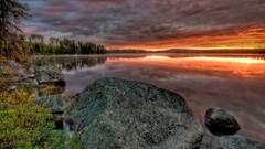 nature sunset sky landscape