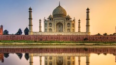 Nature Taj Mahal architecture