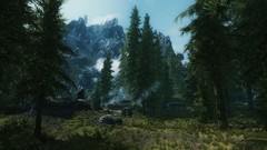 Nature the elder scrolls v skyrim video games fantasy art 