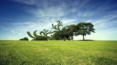 Nature Trees abstract artistic