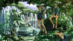 Nature Trees Animals water Birds Plants keys Parrots glasses 