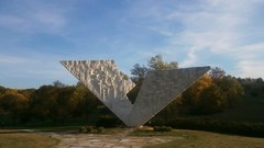Nature Trees autumn serbia historic World War II Broken wings 
