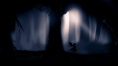 Nature Trees black dark wings silhouettes touhou forests mystia 