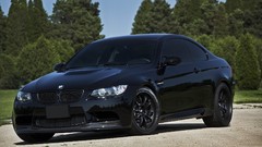 Nature Trees black tuning cars germany bmw m3