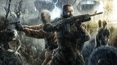 Nature Trees clouds danger Apocalypse Guns PC storm Monsters 