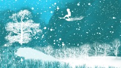 Nature Trees grass snow winter blue outdoors eureka seven 