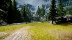Nature Trees grass the elder scrolls v skyrim video games