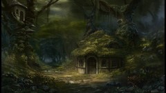 Nature Trees houses forests tree house