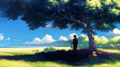 Nature Trees Men drawings artwork