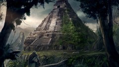 Nature Trees Mountains pyramids buildings pc games ancient 