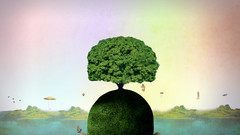 Nature Trees surreal artwork